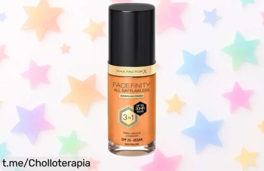 Base de maquillaje Max Factor Facefinity Praline N88 alucinante, ¡cobertura perfecta y matificada por 30h! Resistente al agua y con SPF20. Aprovecha este precio rebajado porque ¡no estará disponible para siempre! Hazte ya con tu look radiante sin preocupaciones, no te quedes fuera de este chollo irresistible.