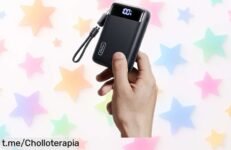 Batería externa INIU Power Bank 20000mAh con carga rápida a precio rebajado, ¡hasta 4 cargas para tu iPhone! Este super chollo se agota rápido, no dejes pasar esta oportunidad y llévate el tuyo antes de que sea tarde.