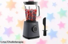 Batidora Moulinex PerfectMix Essential de 1200 W con cuchillas Powelix que licúan un 30% más rápido, chollazo a precio rebajado por tiempo limitado ¡corre que vuelan!