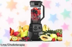 Batidora de vaso potente Cecotec Power Black Titanium a precio rebajado, ¡no te pierdas este super chollo que hará tu cocina un lugar mágico!