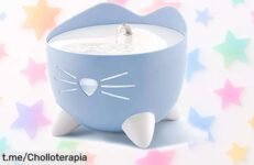 Bebedero para gatos con filtro, fresquito y silencioso: ¡precio rebajado por tiempo limitado! No dejes que tu peludo se quede sin su agua favorita, actúa ya antes de que vuelen.