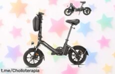 Bicicleta eléctrica plegable Bodywel T16PRO con frenos de disco: precio rebajado y un super chollo que hará que ames recorrer la ciudad como nunca. ¡No te lo pierdas!