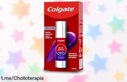 Blanqueador dental instantáneo Colgate Max White Sérum Morado: ¡sonrisa radiante en un chollo irrepetible! Elimina manchas y deja tu aliento fresco, todo por tiempo limitado. No dejes pasar esta oferta que iluminará tu sonrisa y te hará sentir genial. ¡Puedes tenerlo ya mismo!