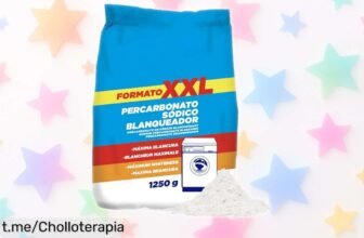 Blanqueador percarbonato de 1250 g, elimina manchas difíciles y cuida tu lavadora a un precio loco; ¡aprovéchalo antes que se agote y dale vida a tu ropa ya!