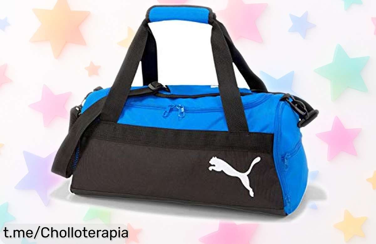Bolsa deportiva Puma teamGOAL 23 con mega espacio y tres usos en uno, ahora rebajada a un precio muy bajo que vuela riesgoso perder este super chollo ¡Corre que se termina ya!