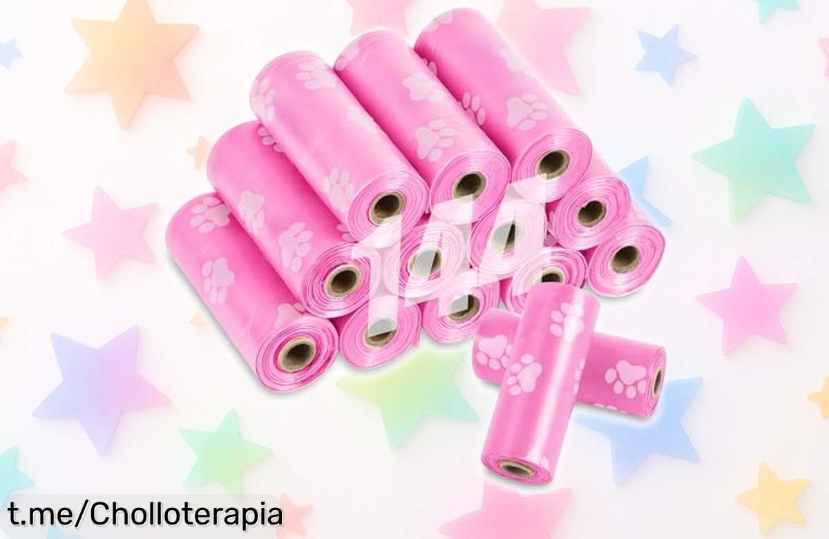 Bolsas para excrementos AMFUN 144 unidades súper extragruesas y aromáticas con precio rebajado aprovecha este ofertón único y asegura paseos limpios sin complicaciones corre que se acaban