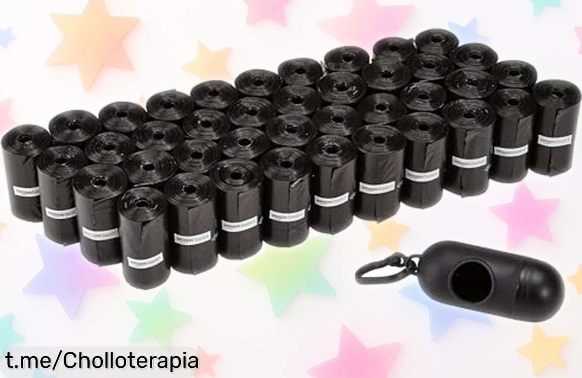 Bolsas para perros Amazon Basics con dispensador y clip, súper resistentes y sin perfume, 600 unidades ¡Precio rebajado que no dura mucho! No te quedes sin ellas en este ofertón único.