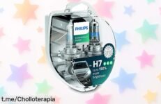 Bombillas Philips XtremeVision Pro150 H7 a un precio loco: ¡ilumina tus noches con +150% de luz y 70 m de alcance! No te lo pierdas, ¡asegura las tuyas ya!