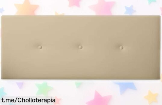 Cabecero polipiel premium acolchado Sicilia beige para cama 135-140 con precio rebajado que te dejará sin palabras y montaje facilísimo corre no pierdas este super chollo antes de que desaparezca