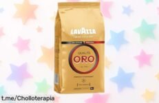 Café en grano Lavazza Qualità Oro 100% Arábica con aroma intenso y notas frutales que conquistan, calidad premium a precio rebajado por tiempo limitado ¡No dejes escapar este super chollo de 1 kg, corre antes que se agote!