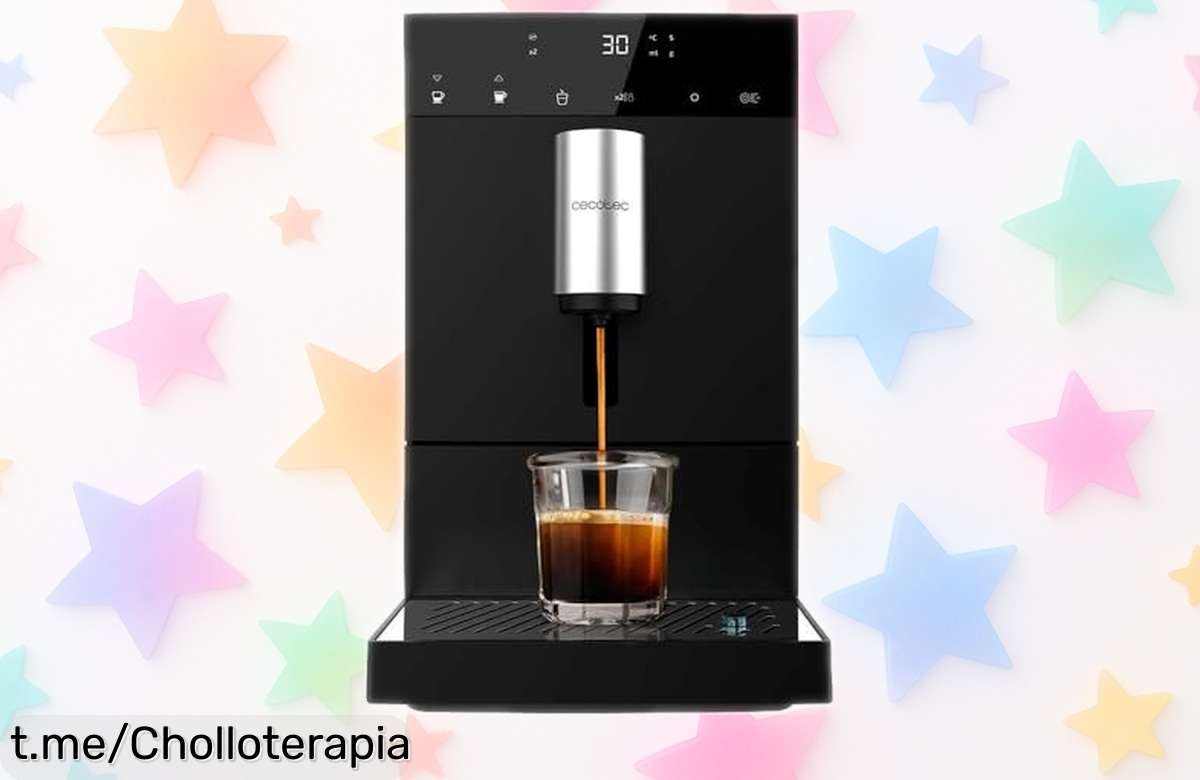 Cafetera superautomática Cecotec Cremmaet Compact: ¡Dale sabor a tus mañanas y disfruta de un café cremoso recién molido en casa con este ofertón imperdible que hará vibrar tu paladar! No te quedes sin ella, aprovecha la rebaja antes de que desaparezca.