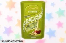 Caja de bombones Lindt con leche y pistacho para disfrutar ya a precio rebajado, un super chollo dulce que no puedes perder; sabor único y calidad suiza solo por tiempo limitado, ¡corre antes que se acabe esta oferta!