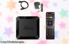 Caja multimedia X96Q Android 10 con imagen 4K alucinante y turbo procesador a precio rebajado, memoria amplia y WiFi potente: el ofertón que necesitas para un entretenimiento sin límites ¡Últimas unidades, no lo dejes escapar!