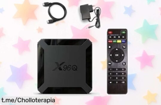 Caja multimedia X96Q Android 10 con imagen 4K alucinante y turbo procesador a precio rebajado, memoria amplia y WiFi potente: el ofertón que necesitas para un entretenimiento sin límites ¡Últimas unidades, no lo dejes escapar!