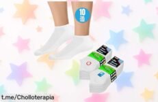 Calcetines tobilleros SOXCO 10 pares con ajuste ultra suave que protege tus pies en cada paso, ahora a precio rebajado imposible de repetir corre y consigue este paquetazo mientras dure ¡no te quedes sin ellos!