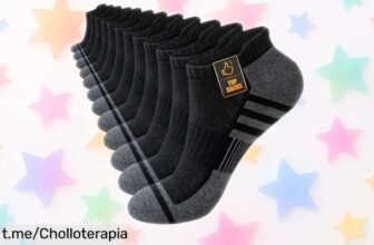 Calcetines tobilleros Stoeury para hombre, 6 pares fantásticos a un precio brutal que evitarán tus ampollas este verano; no te quedes sin ellos y disfruta cada paso.
