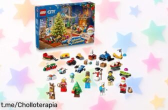 Calendario de Adviento LEGO City 2025 con 24 sorpresas mágicas a precio rebajado, un super chollo que hará las delicias de los peques. Regala diversión y aventuras estas navidades, ¡no perdáis tiempo que vuelan!