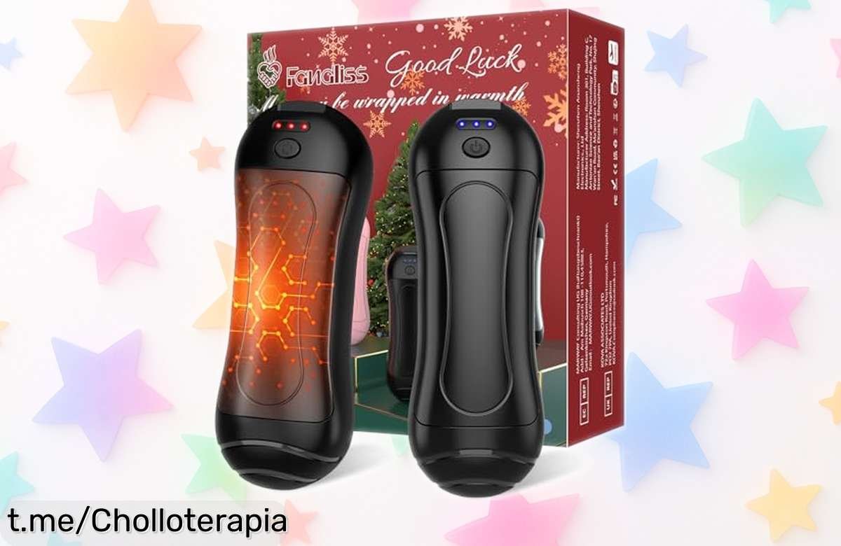 Calentador de manos recargable 2en1 FANDLISS: ¡aprovecha este super chollo y mantente calentito con sus 3 niveles de calor, perfecto para tus aventuras! No te quedes sin él, que es un precio loco por el que vale la pena correr.