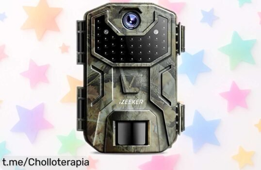 Cámara de caza iZEEKER 2K con visión nocturna invisible y súper resolución 36MP rebajada a precio loco, perfecta para descubrir vida salvaje o proteger tu espacio ¡Oferta limitada que vuela, no la dejes escapar ya!