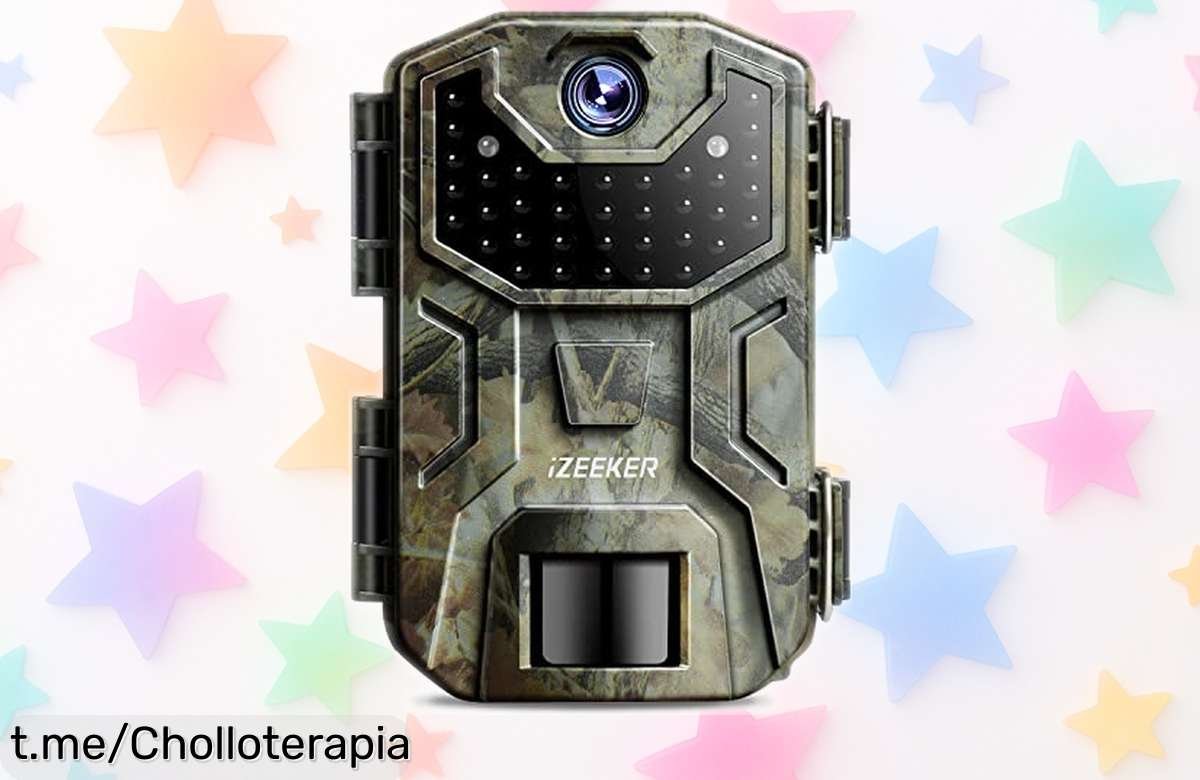 Cámara de caza iZEEKER 2K con visión nocturna invisible y súper resolución 36MP rebajada a precio loco, perfecta para descubrir vida salvaje o proteger tu espacio ¡Oferta limitada que vuela, no la dejes escapar ya!