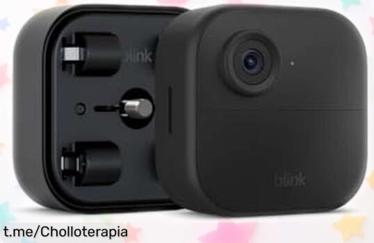 Cámara de seguridad Blink Outdoor 4 con batería ultra larga ¡Precio rebajado y oferta limitada que vuela rápido, no pierdas esta oportunidad para cuidar tu hogar fácil desde el móvil!