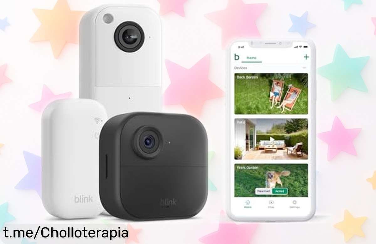 Cámara de seguridad Blink Outdoor 4 con videotimbre y batería para 2 años a un precio rebajado que no durará, ¡no dejes escapar este ofertón limitado solo para los más rápidos!