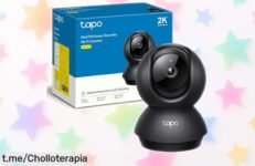 Cámara de seguridad interior Tapo C2112K 360° a precio loco: cuida lo que más amas y siente la tranquilidad total, ¡date prisa que vuelan estas unidades!