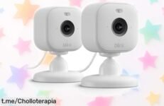 Cámara de vigilancia Blink Mini 2 con vídeo HD y visión nocturna en color rebajada a precio muy bajo, perfecta para tu seguridad en casa y alerta instantánea ¡Corre que vuelan estas unidades!