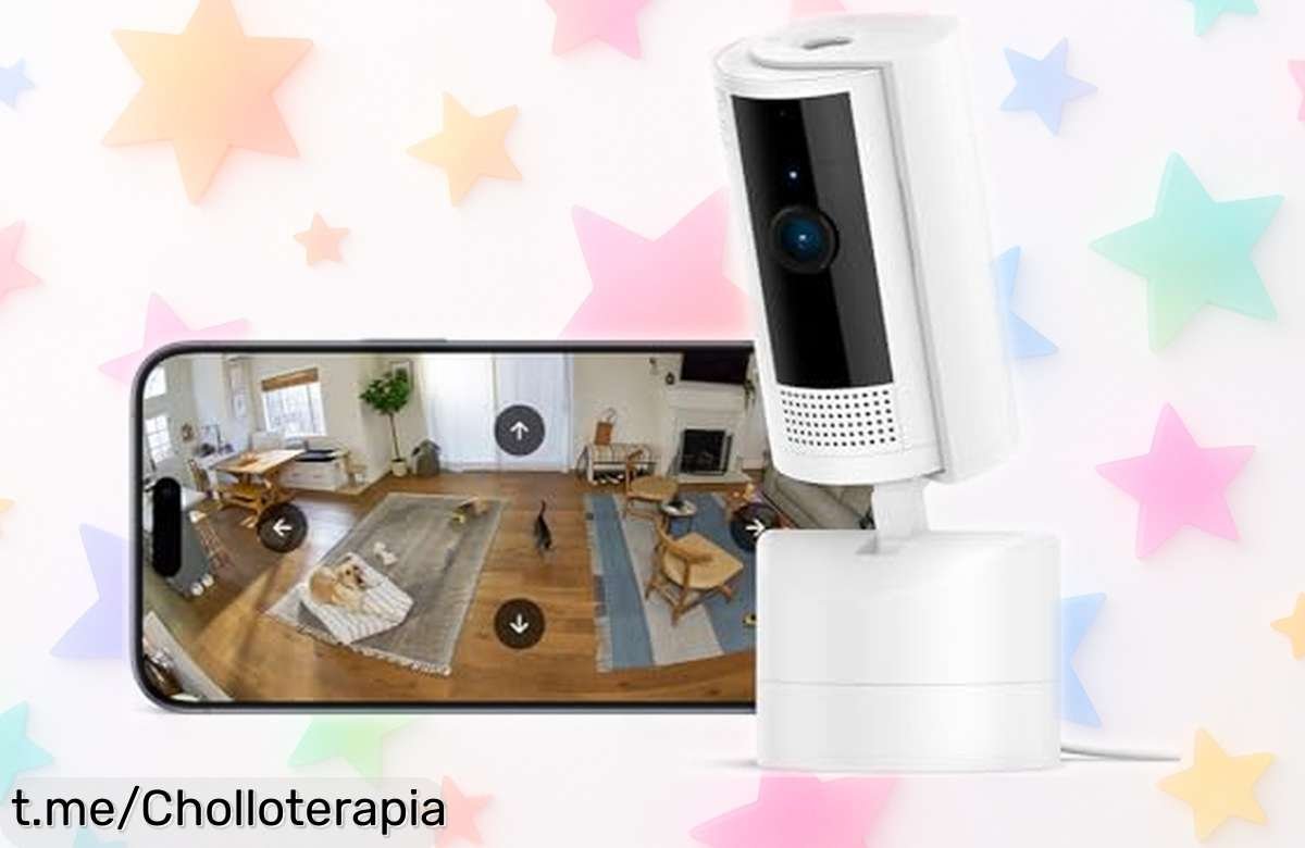 Cámara interior Ring con visión 360° y vídeo HD para cuidar a tu mascota, ahora rebajada en un ofertón limited– sin dejar pasar esta oportunidad única que vuela rápido ¡entra ya!