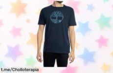 Camiseta Timberland Tree logo para hombre con diseño icónico y calidad top, ahora a precio rebajado que no se repetirá ¡No pierdas este super chollo, quedan pocas unidades!