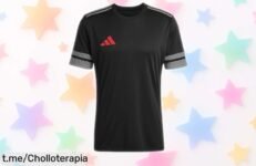 Camiseta adidas Hombre Squadra25 negra con diseño moderno a precio rebajado que no puedes dejar escapar, ¡hazte con esta joya y marca la diferencia ahora mismo!
