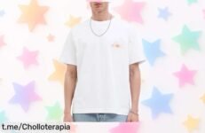 Camiseta blanca Jack & Jones Jorcanggu verano, diseño original que nunca pasa de moda y ahora con un súper chollo por tiempo limitado ¡Date prisa que esta caída de precio vuela!