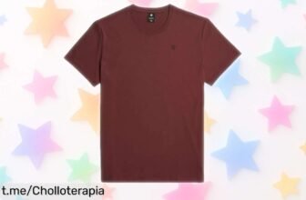 Camiseta roja GSTAR Bases con bordado chulo: ¡ofertón temporal a precio de ganga para que te sientas único y genial! No pierdas tiempo, corre antes de que se agoten.