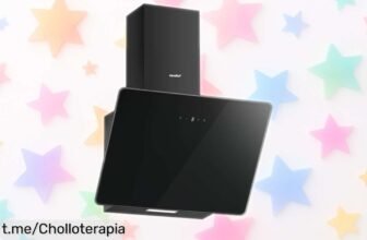 Campana extractora inclinada Comfee' ANGJ64B60 a precio rebajado: disfruta de succión brutal y cocina sin olores. ¡Date prisa que se acaban y sorprende a todos!
