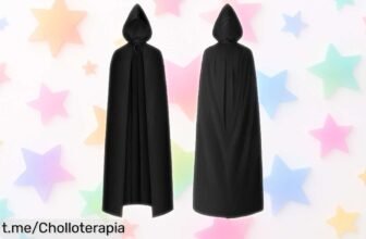 Capa de vampiro con capucha AOOWU, transforma tu look en una noche mágica y misteriosa a un precio rebajado que no se puede dejar pasar. ¡Disfruta del terror antes de que vuelen!