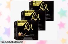 Cápsulas de café ristretto L'Or 120 unidades con sabor intenso y precio rebajado que no te puedes perder, este super chollo se va volando ¡corre y consigue el tuyo antes que desaparezca!