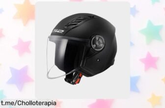 Casco jet negro mate LS2 OF616 con ventilación brutal y visera antiarañazos a un precio muy bajo: ¡chollazo exclusivo por tiempo limitado, no dejes que se escape esta oferta única!