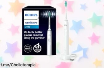 Cepillo dental eléctrico Philips Sonicare 3100 HX3671/13 a precio loco, limpia hasta 3 veces más y te ayuda a mantener esa sonrisa radiante. ¡Aprovecha este super chollo ya!