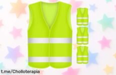 Chalecos reflectantes BUZIFU, 4 unidades a un precio de locura: ¡alta visibilidad neón y cintas 360° para que nunca te pasen desapercibido! Oferta limitada, perfectos para coche, moto o bici. ¡Aprovecha esta caída de precio única antes de quedarte sin ellos!