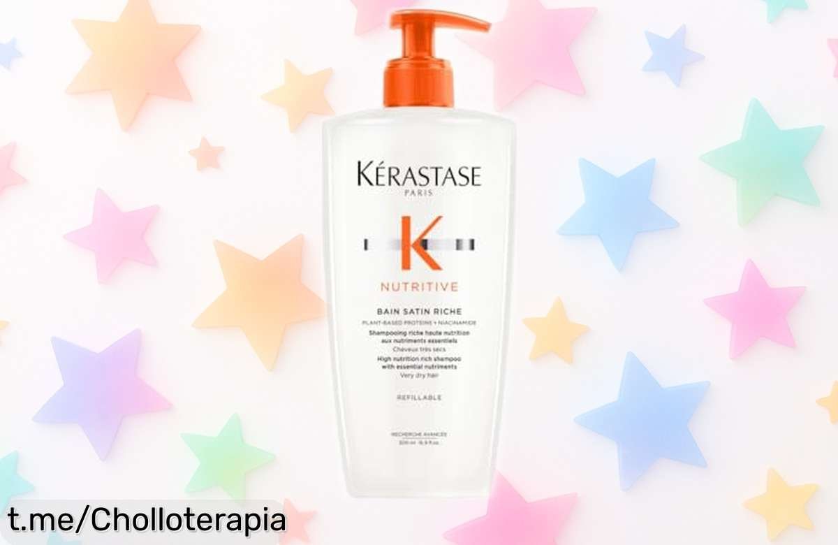 Champú hidratante Kérastase para pelo muy seco ¡rehidrata y repara tu melena! Aprovecha este super chollo a precio rebajado que no verás de nuevo, date prisa antes de que se agote.