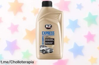 Champú para coches K2 express, limpieza rápida y sin manchas: aprovecha este super chollo con precio rebajado y cuida tu coche antes de que se acabe esta oferta.