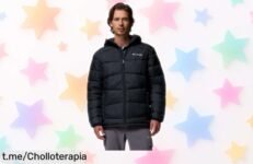 Chaqueta con capucha Columbia Fivemile Butte II rebajada a un precio de ganga que te protege del frío y la lluvia, con forro reflectante para mayor seguridad ¡No pierdas esta oportunidad única, quedan pocas unidades!