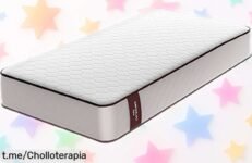 Colchón viscoelástico Cecotec Flow PureVital 1900 con firmeza alta y doble cara invierno-verano a precio rebajado, super chollo para dormir bien sin hundirte ¡corre que vuelan las unidades!