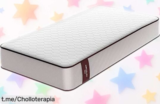 Colchón viscoelástico Cecotec Flow PureVital 1900 con firmeza alta y doble cara invierno-verano a precio rebajado, super chollo para dormir bien sin hundirte ¡corre que vuelan las unidades!