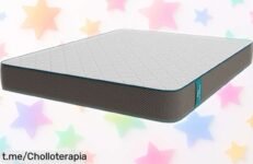 Colchón viscoelástico Cecotec VisComfort+ Flow PureVital 2990 con firmeza alta y oferta brutal; ¡aprovecha este descuentazo antes de que se esfume!