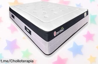 Colchón viscoelástico Matnature Zerobact en oferta: firmeza y protección antibacteriana a un precio que se va volando; tu descanso renovado te espera, ¡no dejes escapar esta oportunidad!