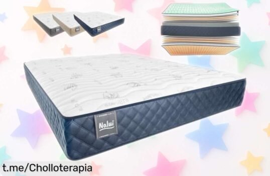 Colchón viscoelástico Mulhacen DualSense 120x200 de Don Descanso con soporte firme y doble cara invierno-verano a un precio rebajado que no volverás a ver ¡Date prisa que vuelan!