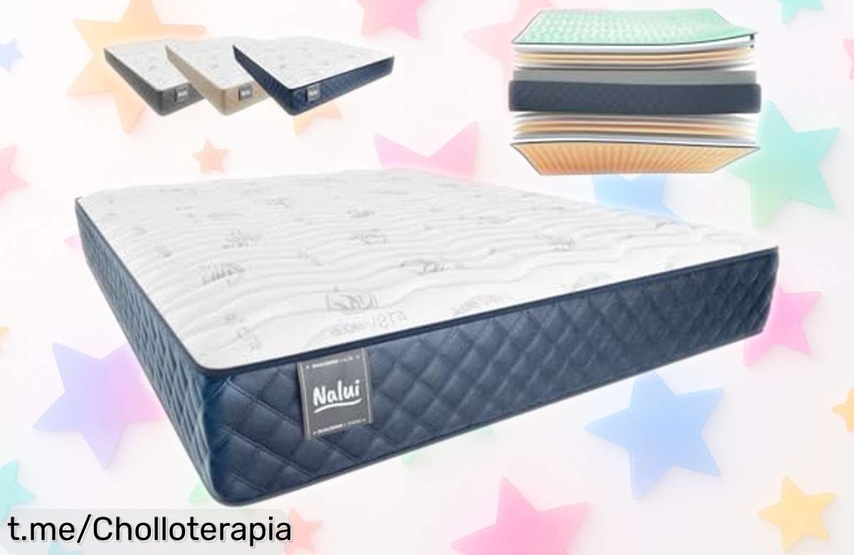 Colchón viscoelástico Mulhacen DualSense 120×200 de Don Descanso con soporte firme y doble cara invierno/verano a un precio rebajado que no volverás a ver ¡Date prisa que vuelan!