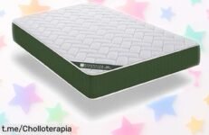 Colchón viscosoft Dormio Esmeralda doble cara para verano e invierno con soporte firme y frescor garantizado a precio rebajado, un ofertón que cuida tu descanso; corre que vuelan las unidades disponibles y esta ganga no dura para siempre