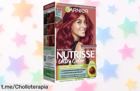 Coloración permanente Garnier Nutrisse Ultra Crème con nutrición profunda y sin siliconas a precio rebajado, un super chollo para un pelo sano y brillante que desaparece rápido ¡Corre antes de que se acabe!